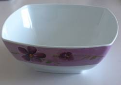 melamine square bowl