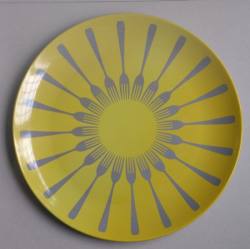 melamine restaurant round severing plate