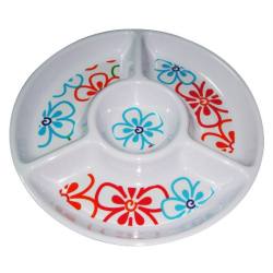 Melamine section plate