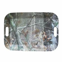 realtree melamine tray with handle