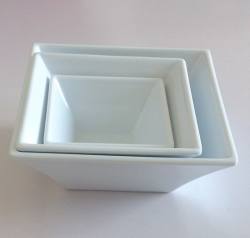 melamine restaurant square bowl